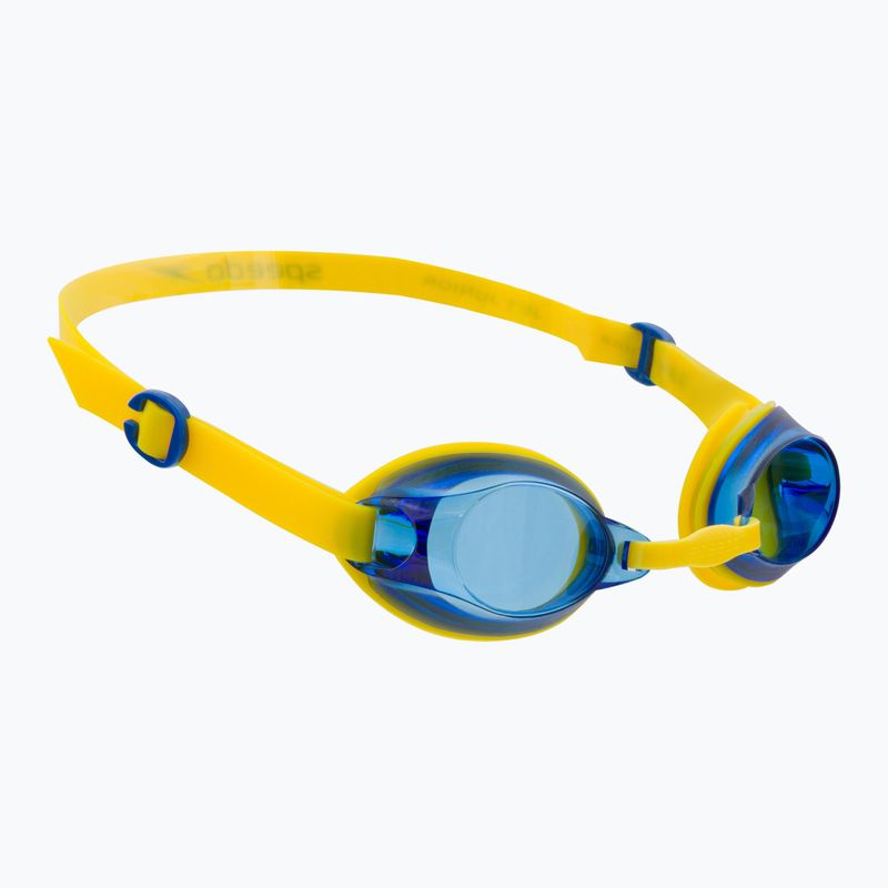 Okulary do pływania dziecięce Speedo Jet V2 empire yellow/neon blue
