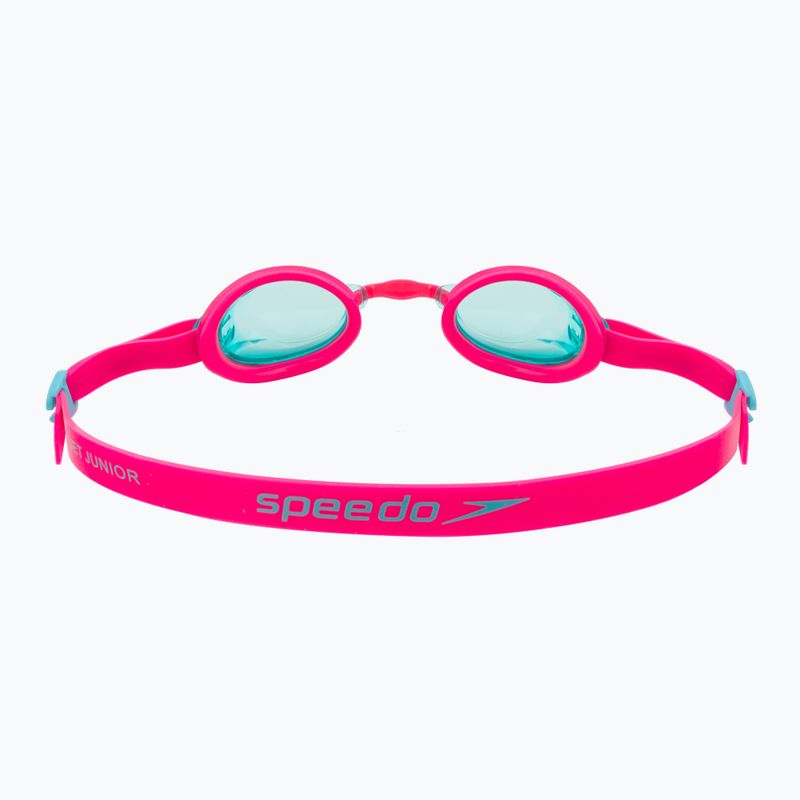 Okulary do pływania dziecięce Speedo Jet V2 ecstatic pink/aquatic blue 4