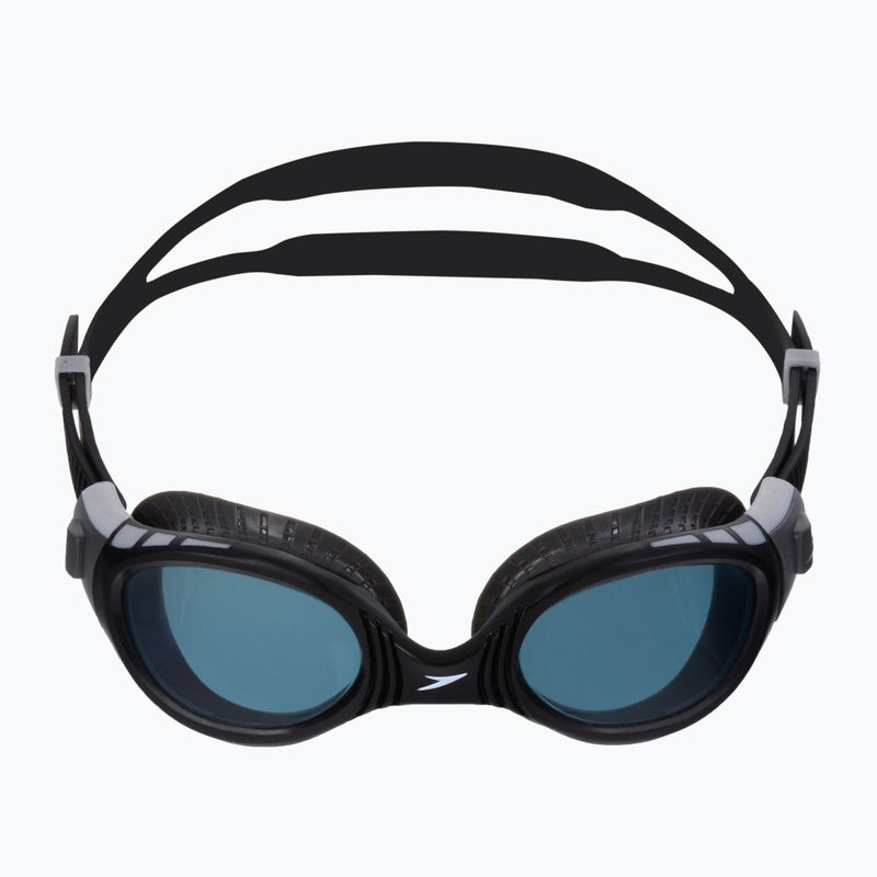 Okulary do pływania Speedo Futura Biofuse Flexiseal cool grey/black/smoke 2
