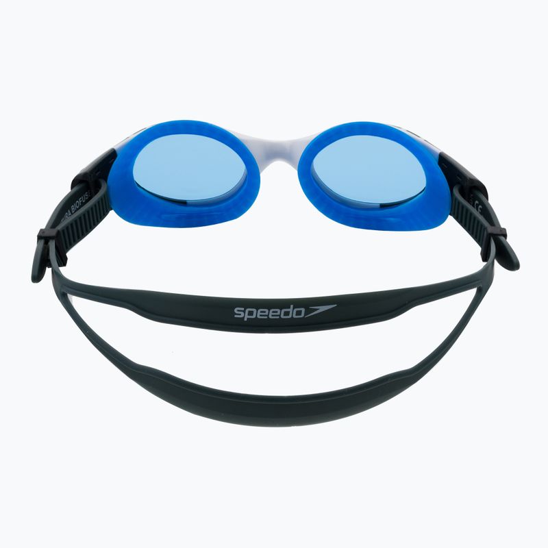 Okulary do pływania Speedo Futura Biofuse Flexiseal oxid grey/white/blue 5