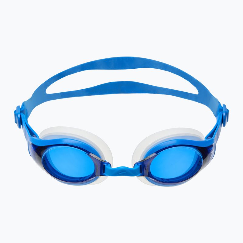 Okulary do pływania Speedo Mariner Supreme Optical clear/neon blue 2
