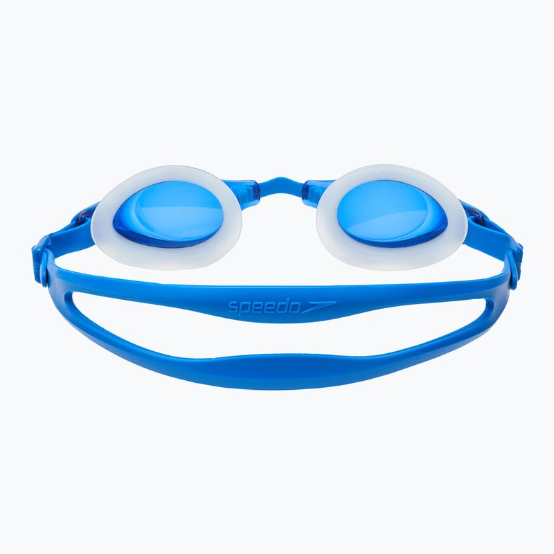 Okulary do pływania Speedo Mariner Supreme Optical clear/neon blue 4