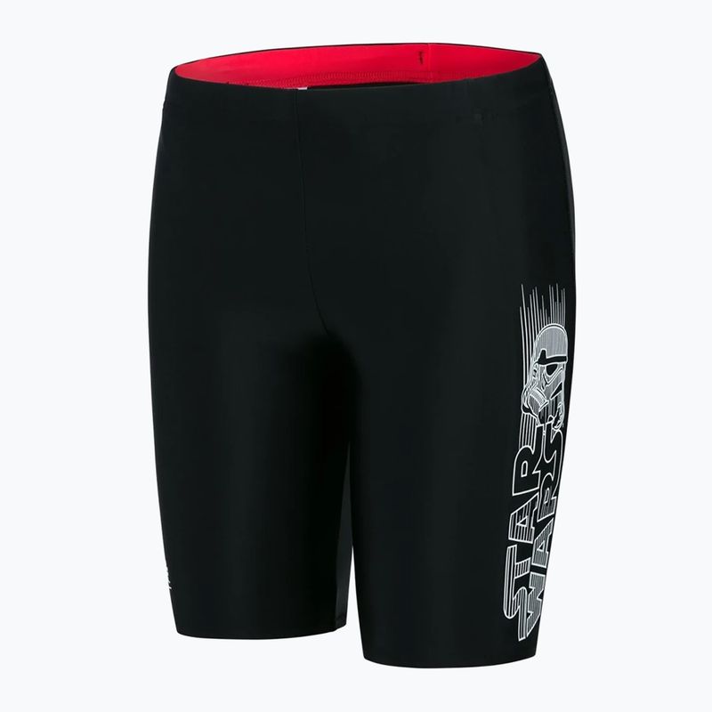 Jammery pływackie dziecięce Speedo Cont Waistband Jammer black 7