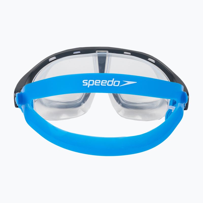 Maska do pływania Speedo Biofuse Rift Mask bondi blue/white/clear 5