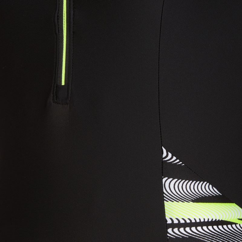 Strój pływacki jednoczęściowy damski Speedo Reflect Wave black/green 3
