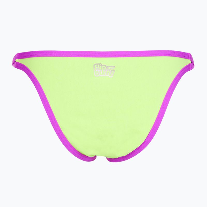 Dół od stroju pływackiego Speedo Neon Freestyler X Brief green/pink 2