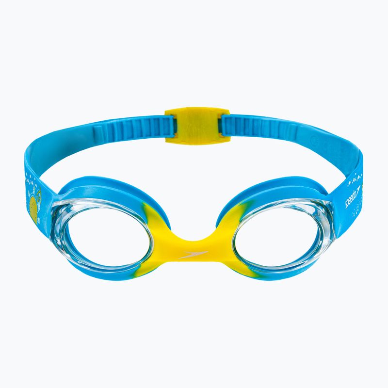 Okulary do pływania dziecięce Speedo Illusion turquoise/yellow/clear 2