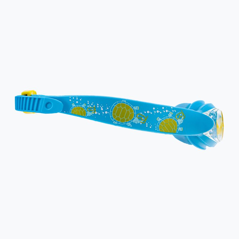 Okulary do pływania dziecięce Speedo Illusion turquoise/yellow/clear 3