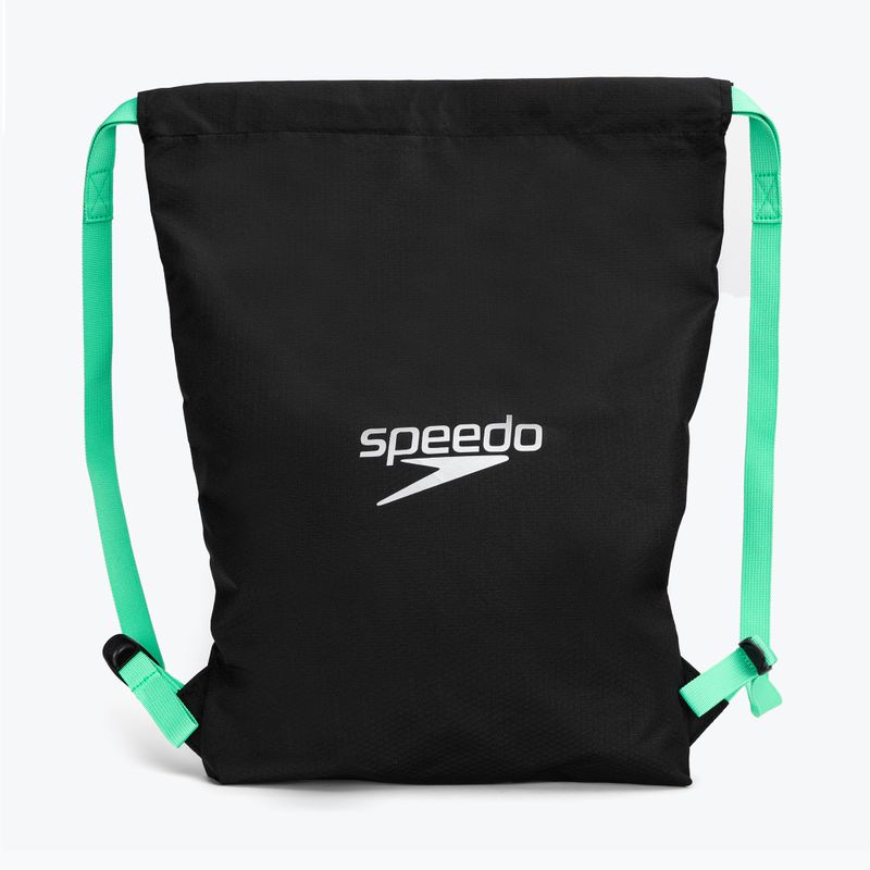 Worek pływacki Speedo Pool Bag black/green glow