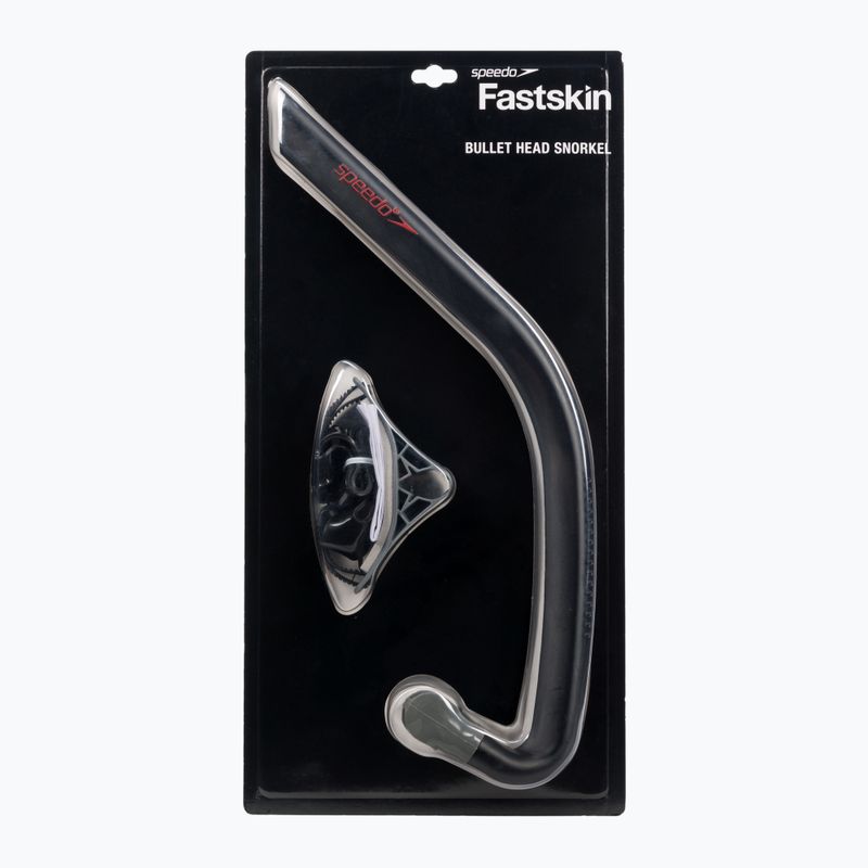 Rurka czołowa do pływania Speedo Fastskin Bullet Centre grey/red