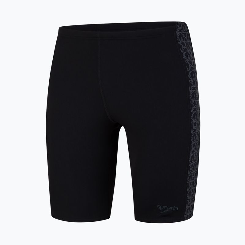 Jammery pływackie męskie Speedo Boomstar Splice Jammer black/grey 5