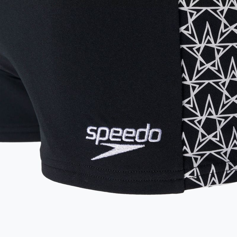 Bokserki pływackie męskie Speedo Boomstar Splice Aquashort black 3