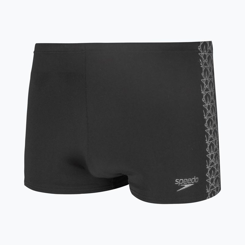 Bokserki pływackie męskie Speedo Boomstar Splice Aquashort black/grey 5
