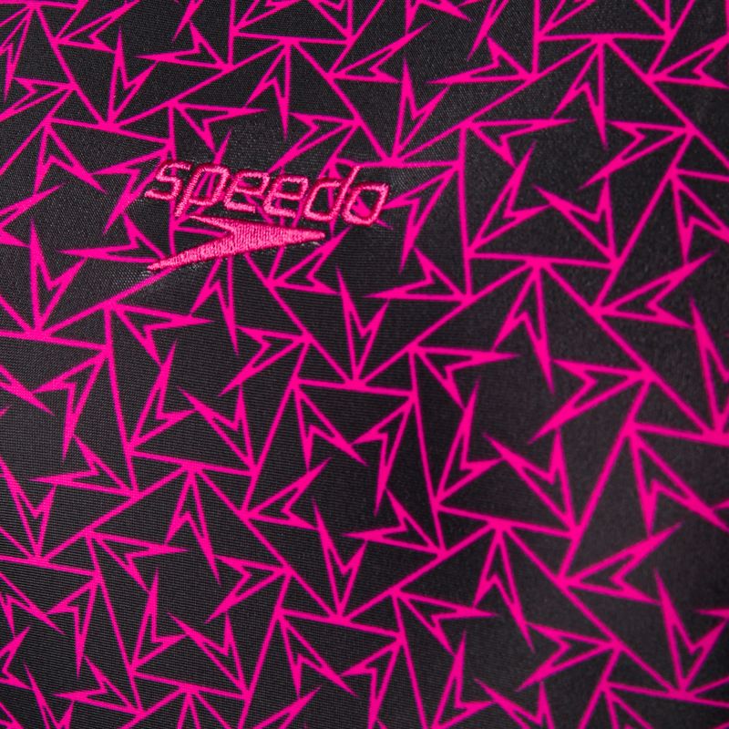Strój pływacki jednoczęściowy damski Speedo Boomstar Allover Muscleback black/pink 3