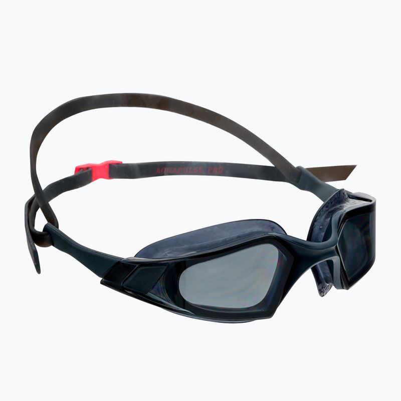 Okulary do pływania Speedo Aquapulse Pro oxid grey/phoenix red/smoke