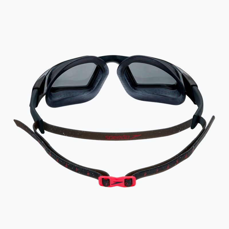 Okulary do pływania Speedo Aquapulse Pro oxid grey/phoenix red/smoke 5