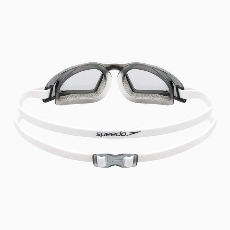 Okulary do pływania Speedo Hydropulse white/elephant/light smoke 5