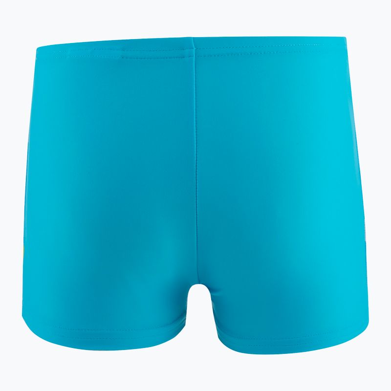 Bokserki pływackie dziecięce Speedo Tommy Turtle Placement Aquashort blue/yellow 2