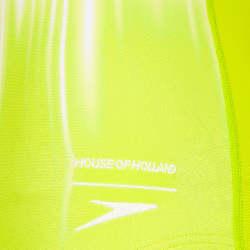 Strój pływacki jednoczęściowy damski Speedo Printed Medalist green/white 3