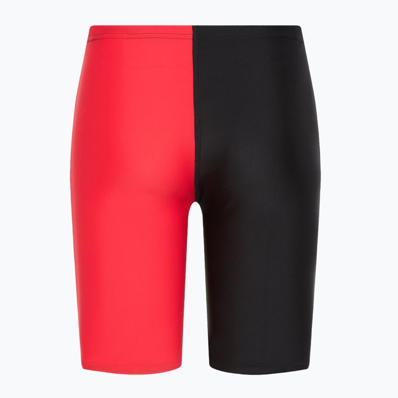 Jammery pływackie dziecięce Speedo Tech Placement Jammer black/red 2