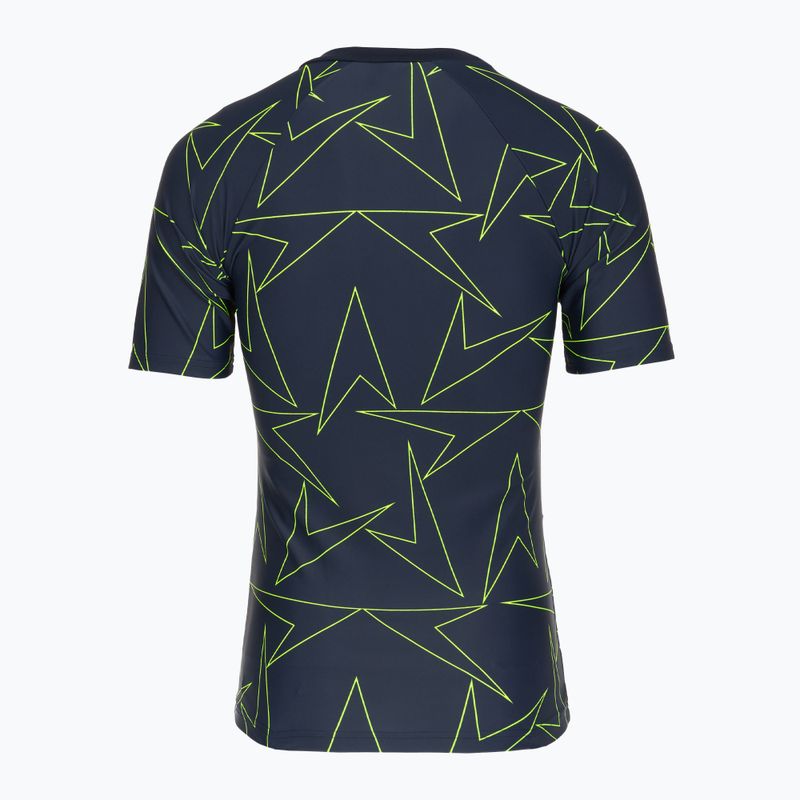 Koszulka do pływania damska Speedo Boomstar Allover Rash Top blue 2