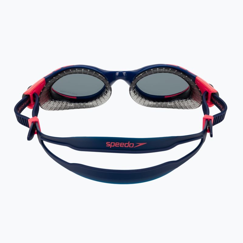 Okulary do pływania Speedo Futura Biofuse Flexiseal Tri nvy/phoenix red/charcoal 5