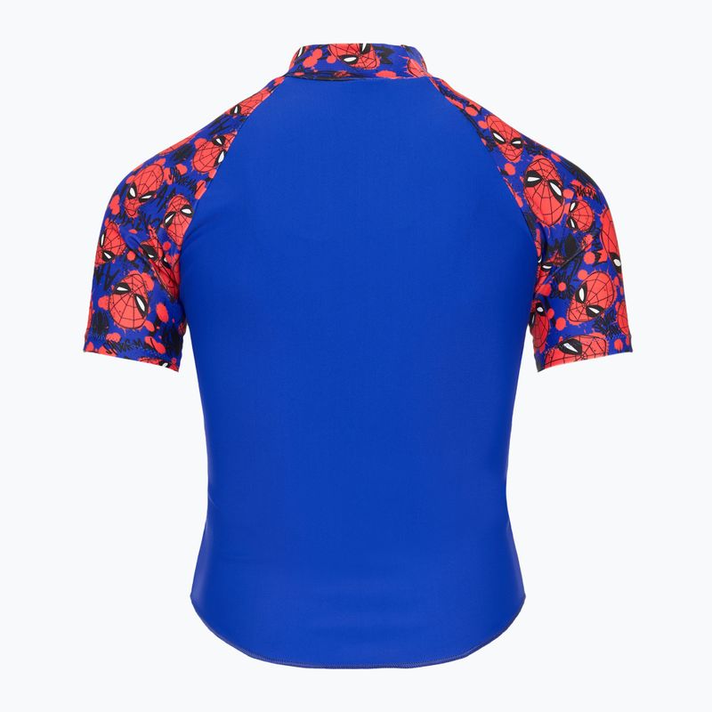 Koszulka do pływania dziecięca Speedo Spider-Man Sun Top blue/red 2