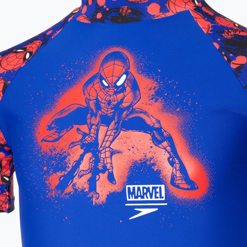 Koszulka do pływania dziecięca Speedo Spider-Man Sun Top blue/red 3