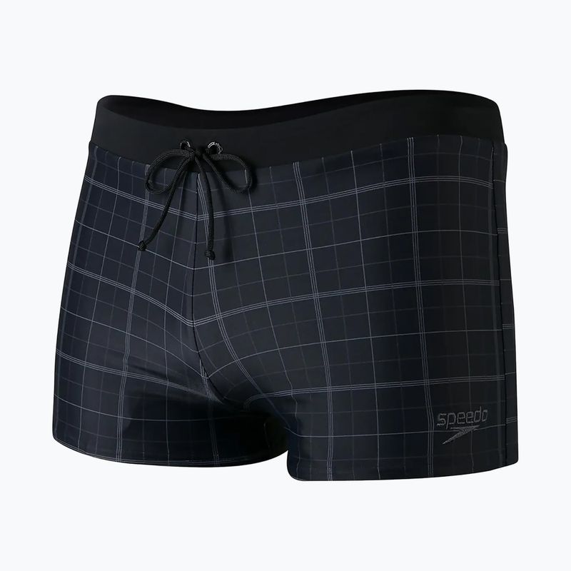 Bokserki pływackie męskie Speedo Valmilton Aquashort black/grey 4