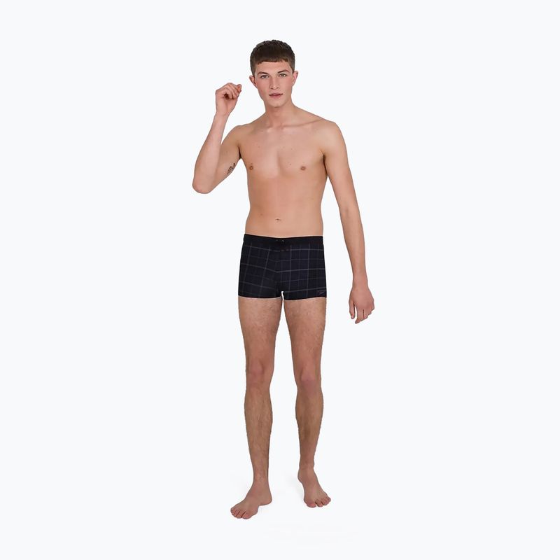 Bokserki pływackie męskie Speedo Valmilton Aquashort black/grey 5