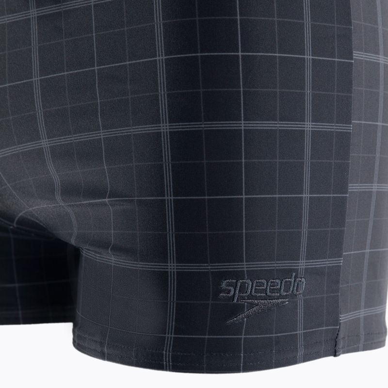Bokserki pływackie męskie Speedo Valmilton Aquashort black/grey 3