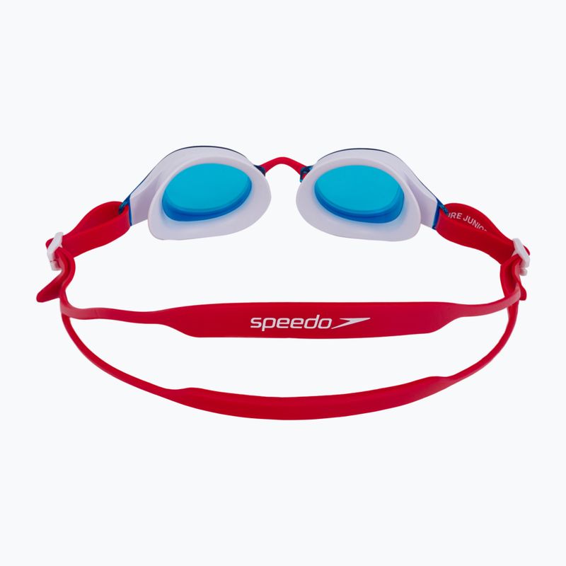 Okulary do pływania dziecięce Speedo Hydropure red/white/blue 5