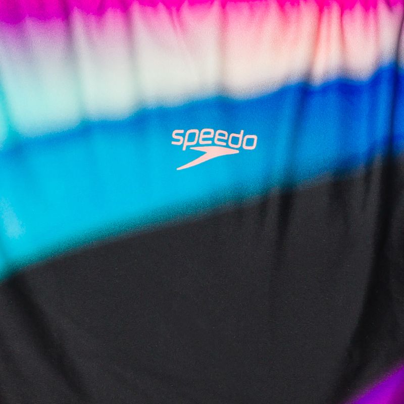 Strój pływacki dwuczęściowy dziecięcy Speedo Star black/orange 8