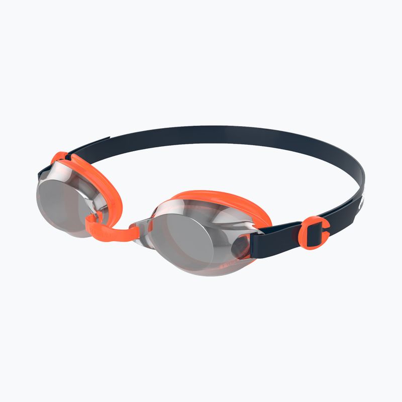 Okulary do pływania dziecięce Speedo Jet Mirror navy/volcanic orange/chrome 6