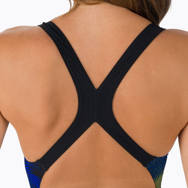 Strój pływacki jednoczęściowy damski Speedo Placement Powerback black/blue 6