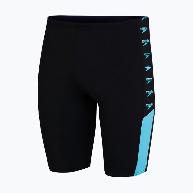Jammery pływackie męskie Speedo Boom Logo Splice Jammer black/blue