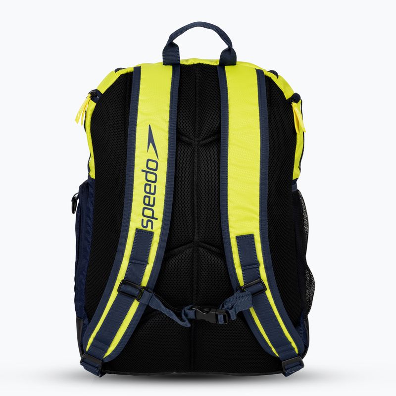 Plecak pływacki Speedo Teamster 2.0 35 l navy/yellow 3