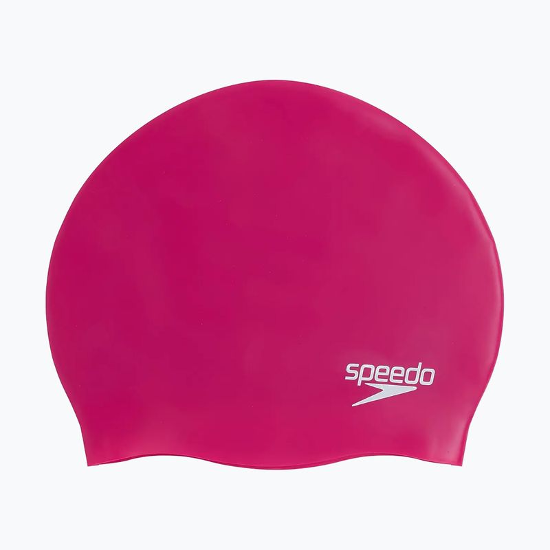 Czepek pływacki Speedo Plain Moulded Silicone electric pink 2