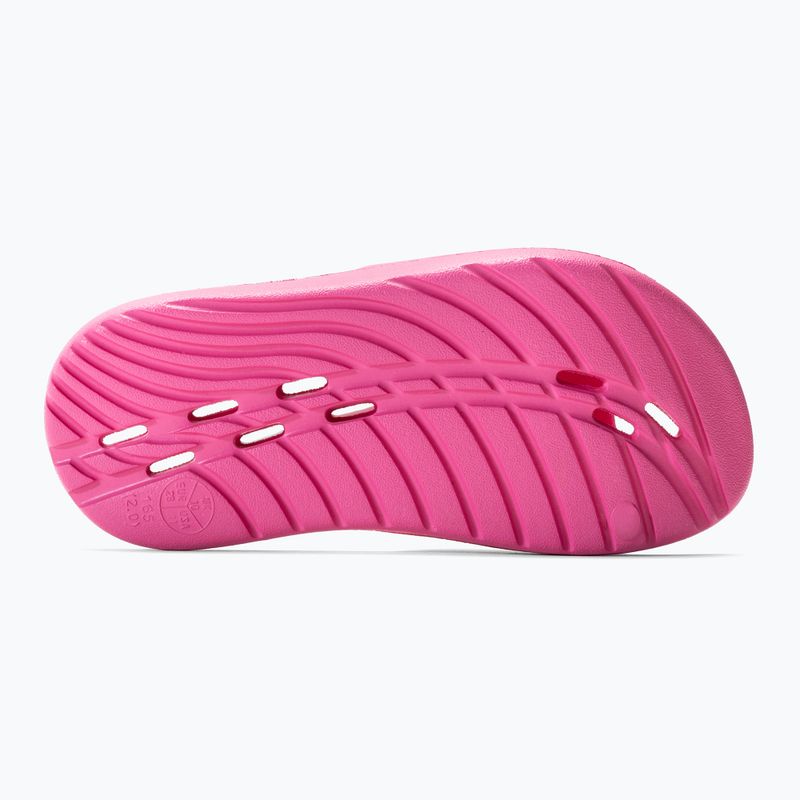 Klapki dziecięce Speedo Slide electric pink 4