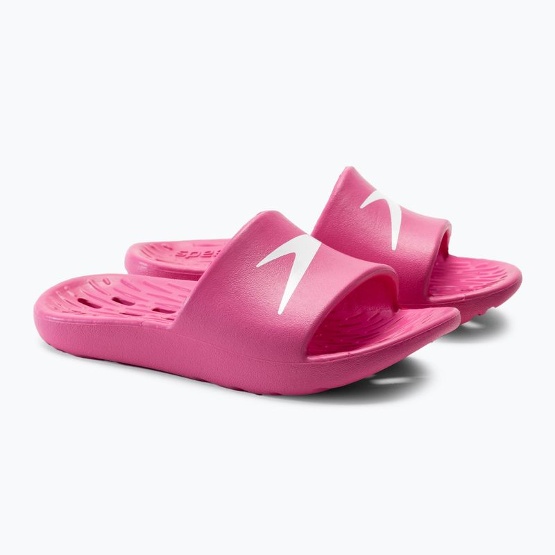 Klapki dziecięce Speedo Slide electric pink 5