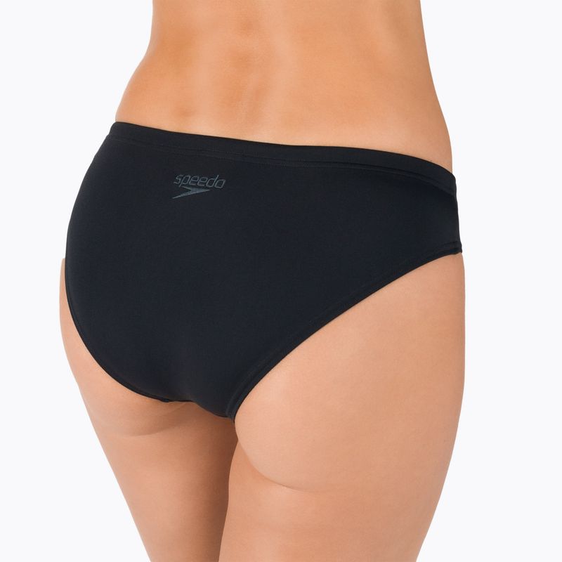 Strój pływacki dwuczęściowy damski Speedo Hyperboom hyper black/oxid/usa charcoal 5