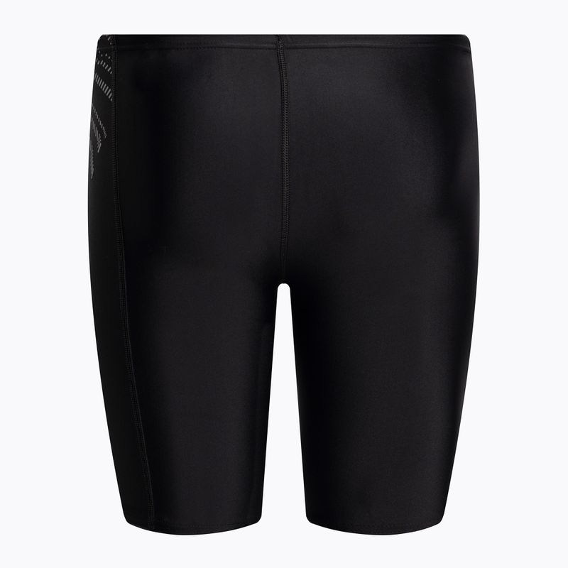 Jammery pływackie dziecięce Speedo Plastisol Placement Jammer black/pool/usa charcoal 2