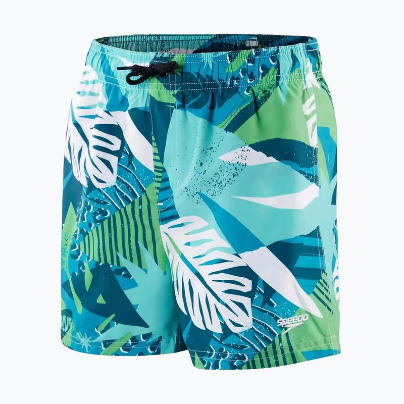 Szorty kąpielowe dziecięce Speedo Printed 13" green/blue