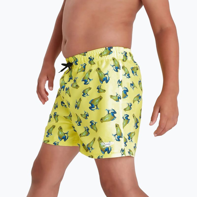 Szorty kąpielowe dziecięce Speedo Printed 13" yellow/blue 2