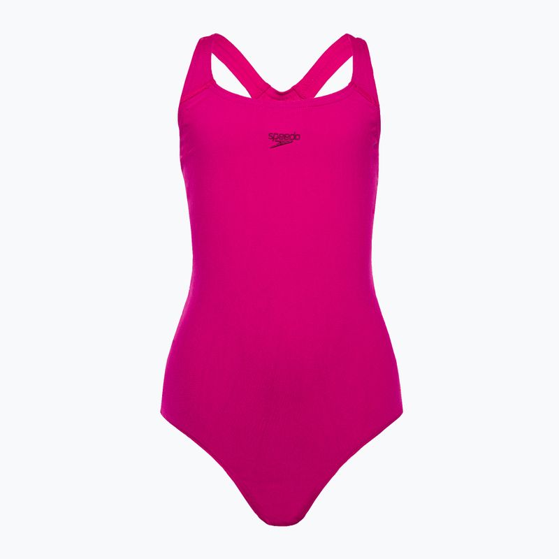 Strój pływacki jednoczęściowy dziecięcy Speedo Endurance+ Medalist electric pink