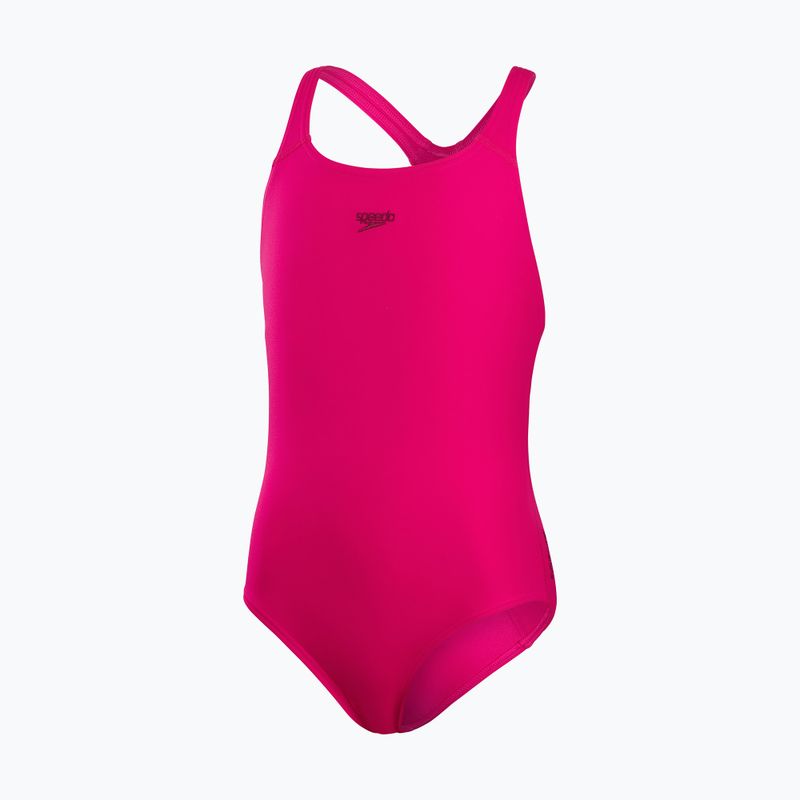 Strój pływacki jednoczęściowy dziecięcy Speedo Endurance+ Medalist electric pink 4
