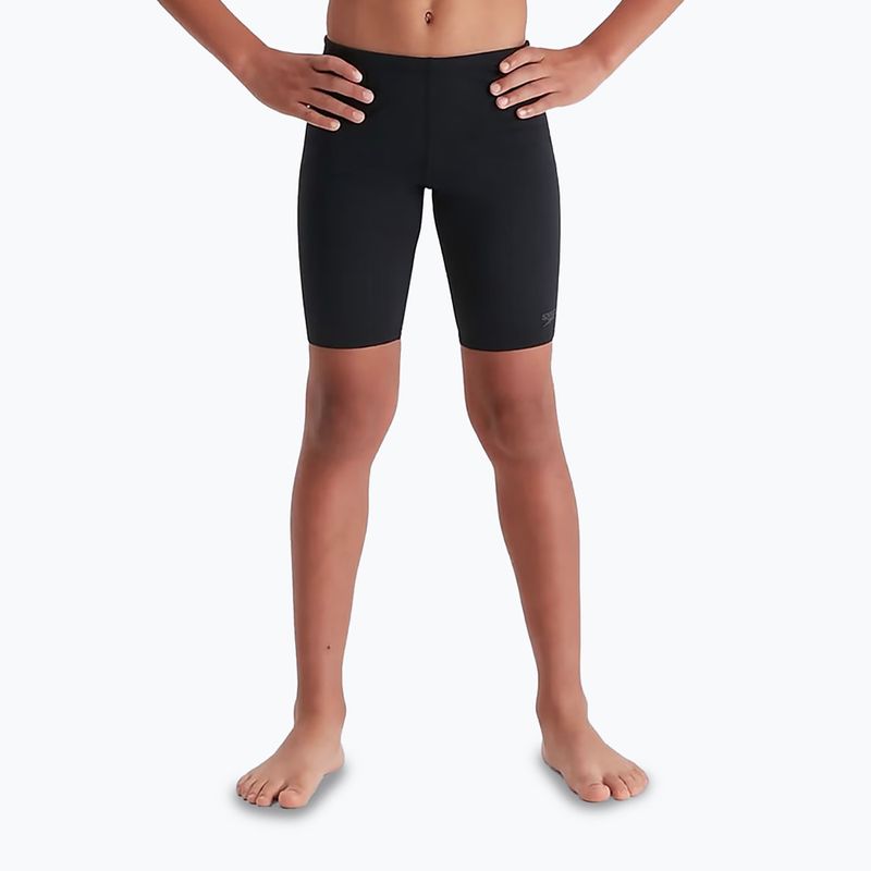 Jammery pływackie dziecięce Speedo ECO Endurance + Jammer black/white 4