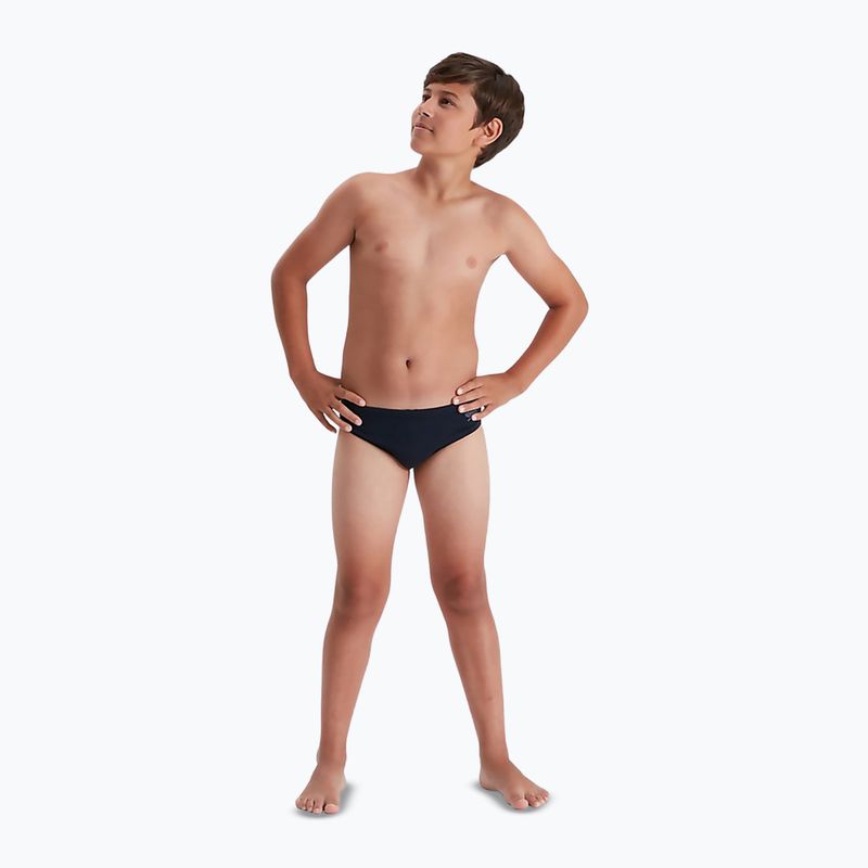Slipy pływackie dziecięce Speedo ECO Endurance + Brief true navy/white 4