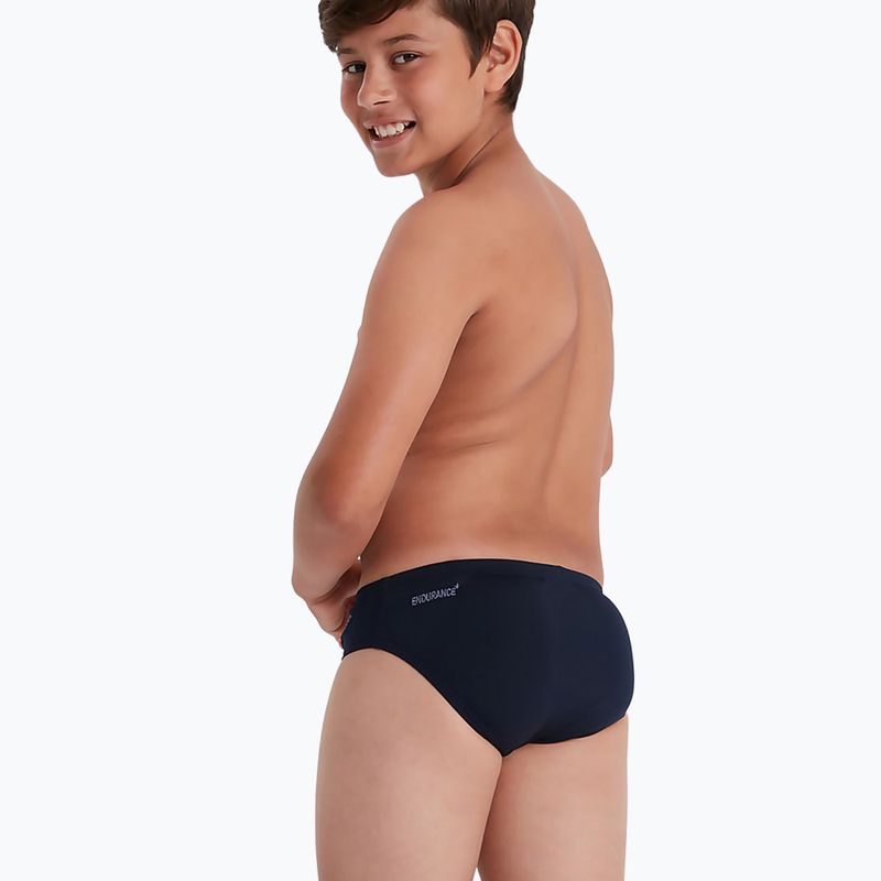 Slipy pływackie dziecięce Speedo ECO Endurance + Brief true navy/white 6