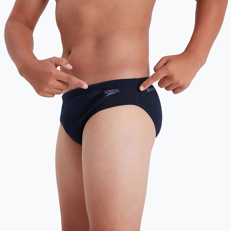 Slipy pływackie dziecięce Speedo ECO Endurance + Brief true navy/white 7